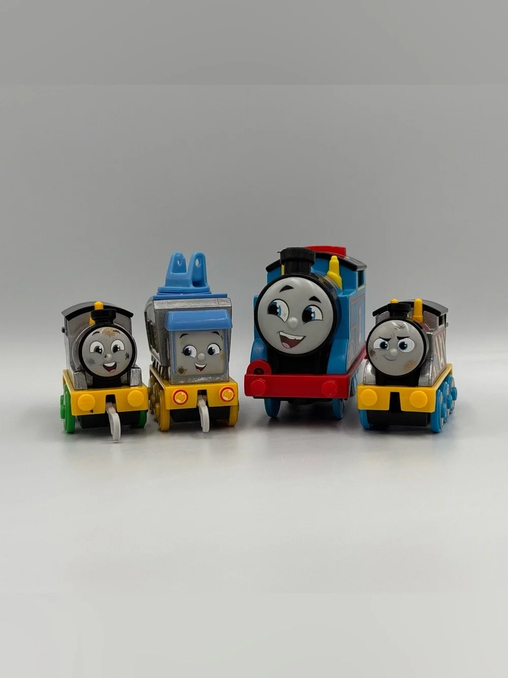 RARE Thomas the Train & Friends Toy Lot Motorized Thomas Carly the Crane Percy